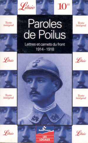 Paroles de Poilus (Guno / Laplume 1998  - Ed. 1999)